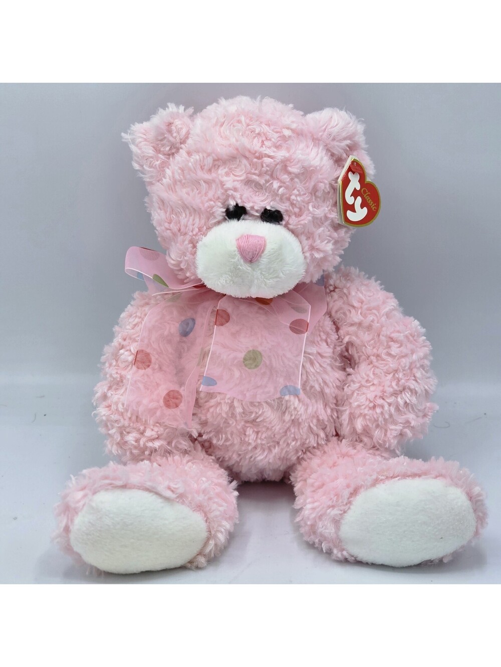 TY CLASSIC PLUSH - DEWDROPS the BEAR - MINT with MINT TAG 2007